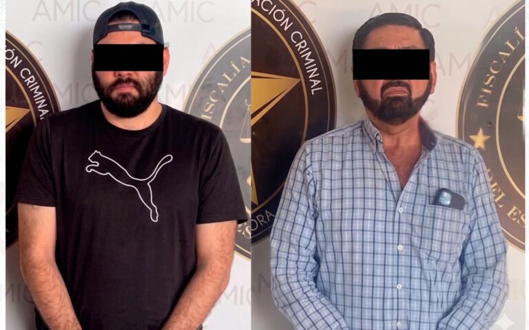 Arrestan a dos por estafar a mujer con 2 millones de pesos en Sonora