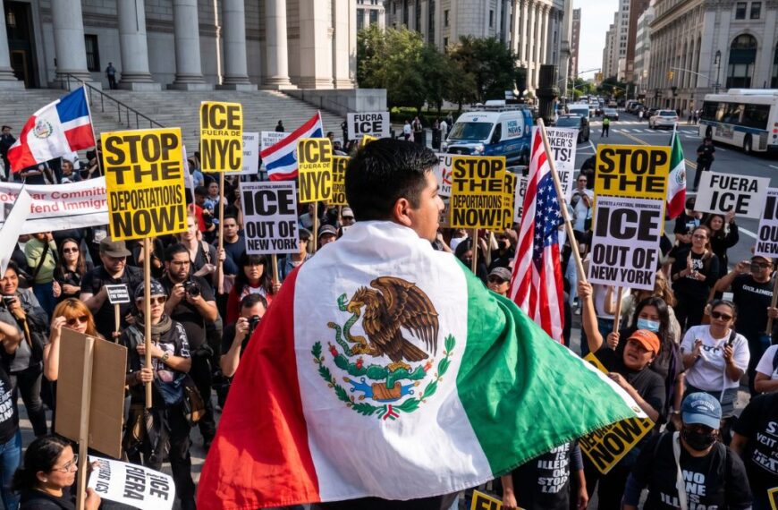 Protestas frenaron plan extremo de Trump contra migrantes
