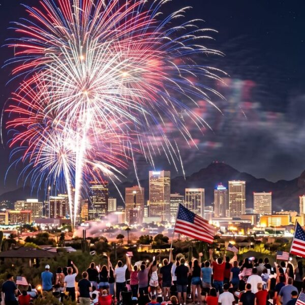 Drones y fiesta: Guía del 4 de Julio en Phoenix, Mesa y Tempe
