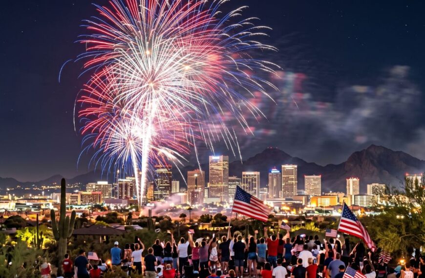 Drones y fiesta: Guía del 4 de Julio en Phoenix, Mesa y Tempe