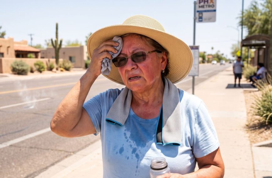Ola de calor sofoca a Arizona: termómetro subirá a 116ºF