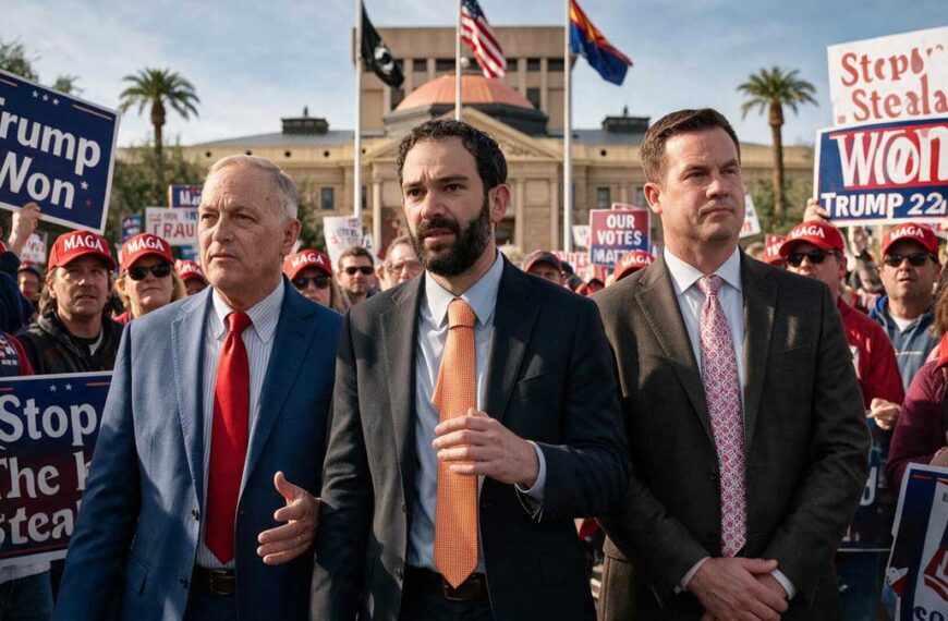Republicanos de AZ nominan a ‘negacionistas’ electorales