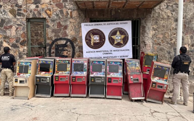 Aseguran máquinas tragamonedas que usaba el ‘narco’ en Sonora