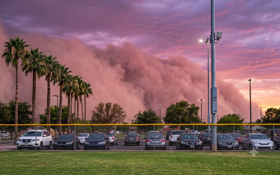 Llega el monzón: Phoenix registra su primera lluvia