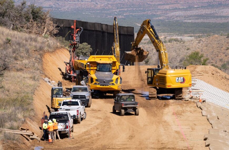 Denuncian impacto ambiental por obras del muro fronterizo