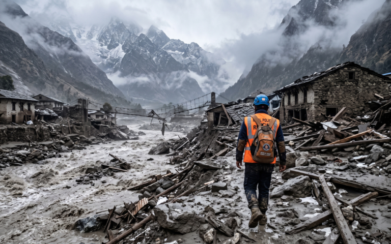 Inundación en Nepal Deja Cientos de Muertos y Desaparecidos