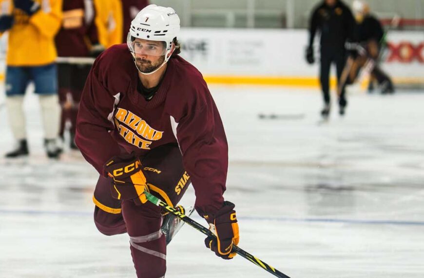 Hockey ASU: Hospitalizado por golpe de calor en un entrenamiento