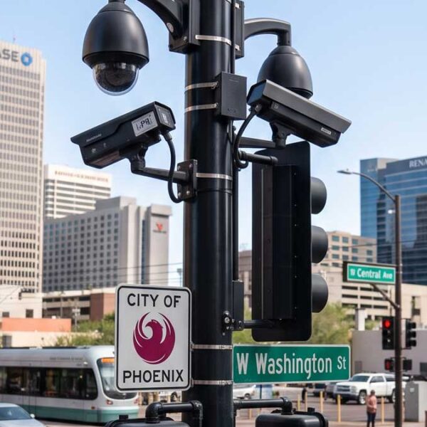 Flock Safety en Arizona: Rechazan cámaras por vigilancia masiva