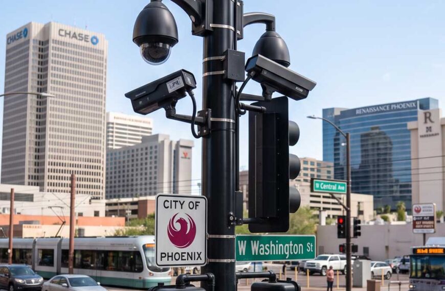 Flock Safety en Arizona: Rechazan cámaras por vigilancia masiva