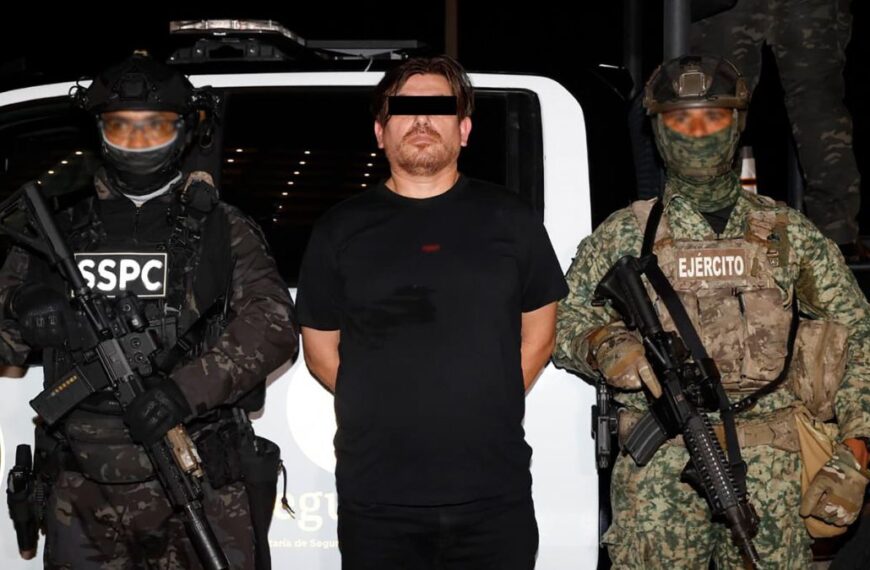 Cae “El Peli” en Mazatlán, presunto operador de “Los Chapitos”