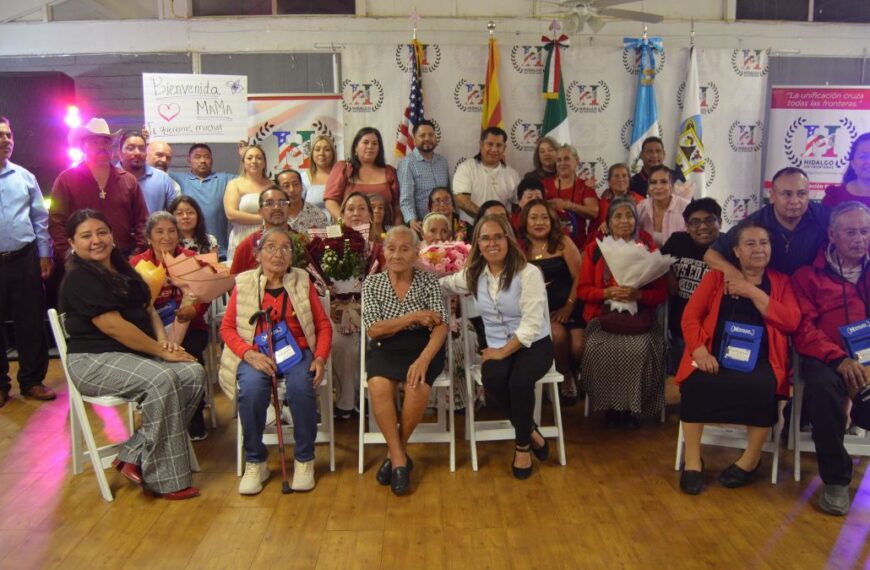 Reencuentro en Arizona: 16 abuelitos abrazan a sus familias