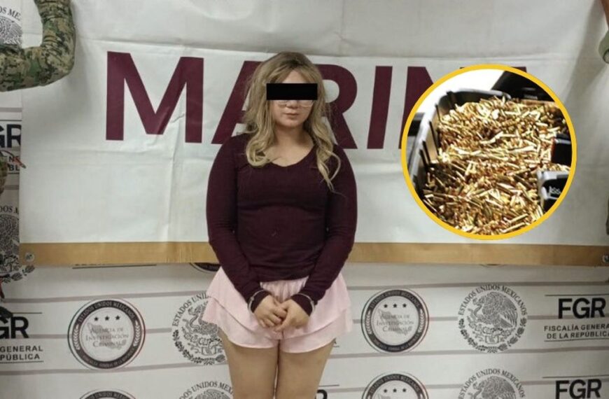 Arrestan en Sonora a ciudadana de EU con 5 mil cartuchos para armas