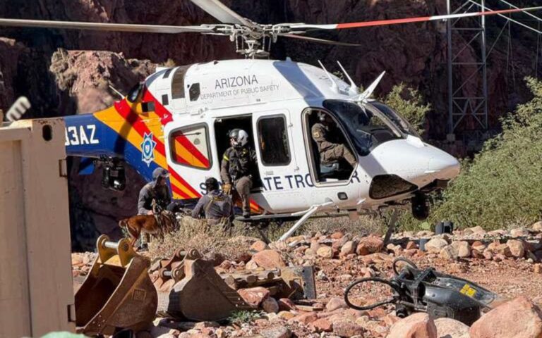 Continúan operativos de rescate en el Gran Cañón tras inundaciones