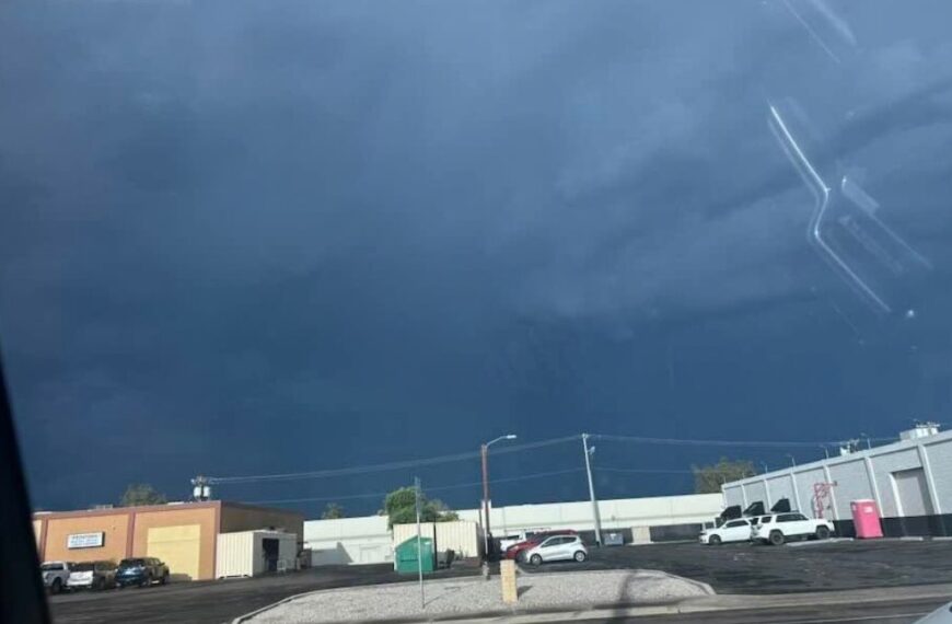 Alerta en Phoenix: Tormentas y ráfagas de viento para este jueves