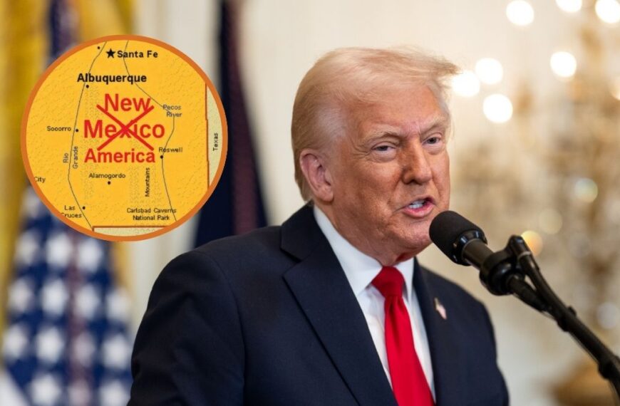 Trump sugiere llamar ‘New America’ a Nuevo México
