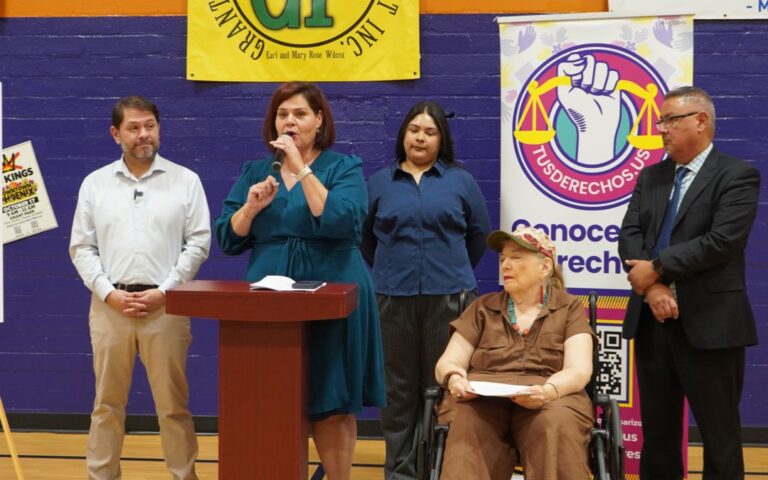 ‘Vota por quienes no pueden’: Rubén Gallego urge a latinos en Arizona