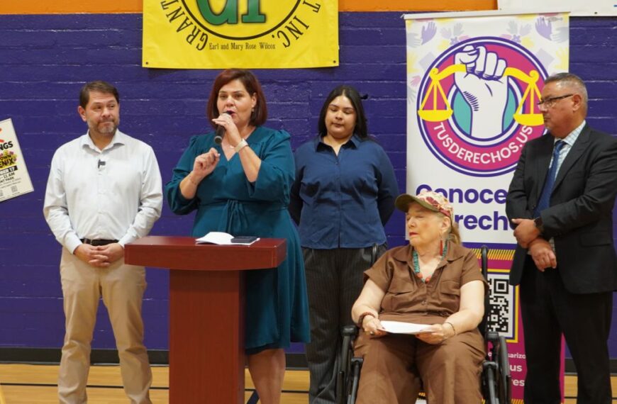 ‘Vota por quienes no pueden’: Rubén Gallego urge a latinos en Arizona