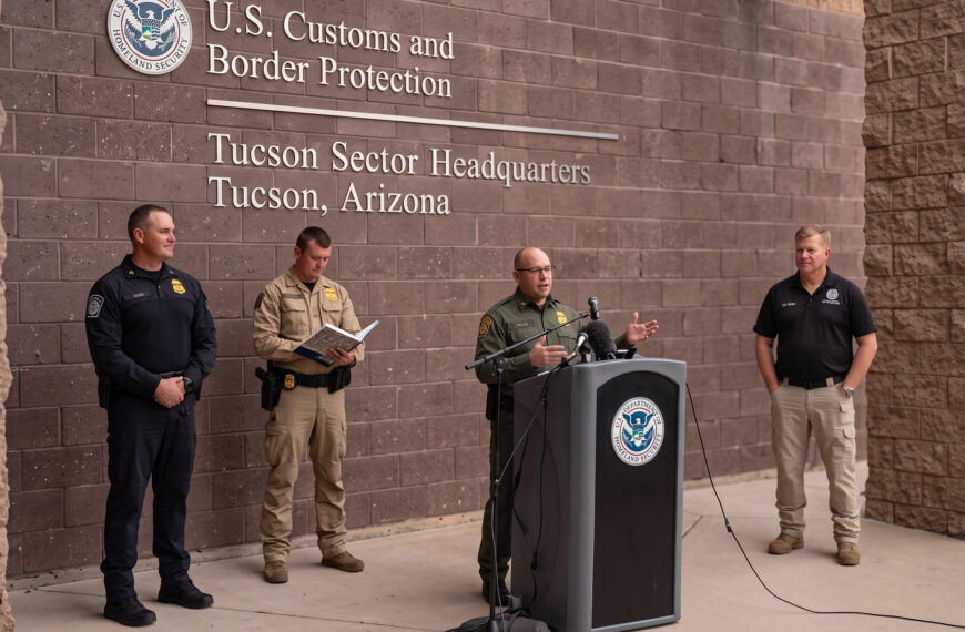 Frontera de Arizona: Patrulla Fronteriza Reporta Caída Récord