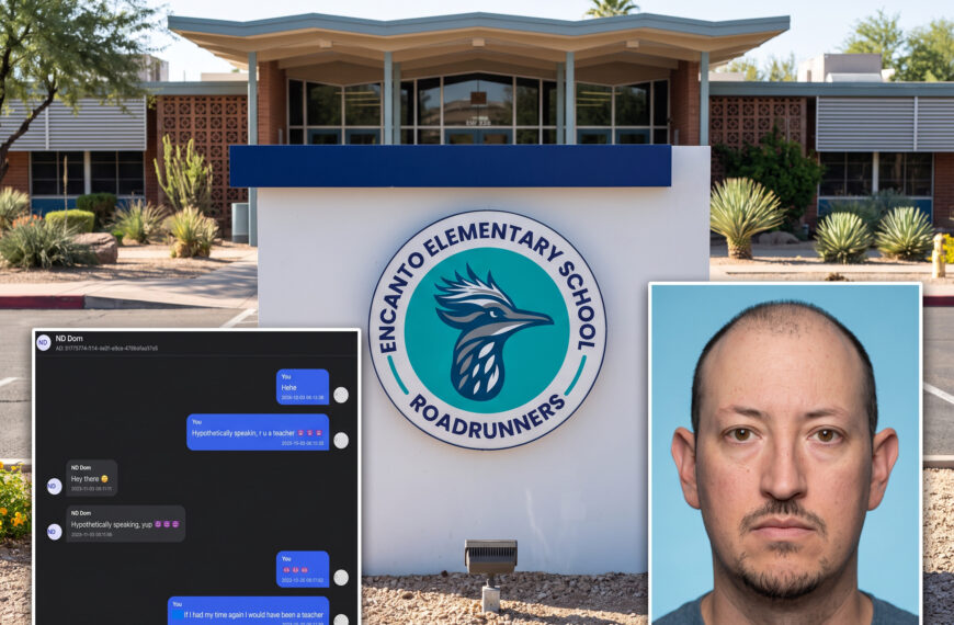 Detienen a Gabriel Chacón, maestro de Phoenix acusado de cargos federales