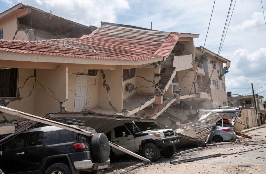 Desastre en Panamá: Fuerte terremoto de 7,7 deja graves daños